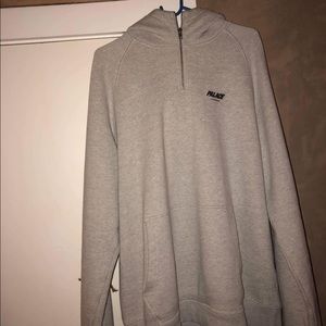 Palace custom 1/4th zip hoodie